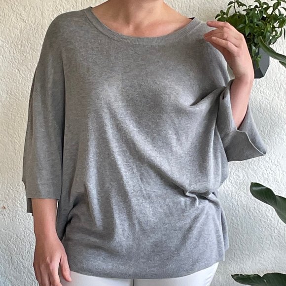 Oak + Fort Slouchy Sweater Top - Picture 3 of 8